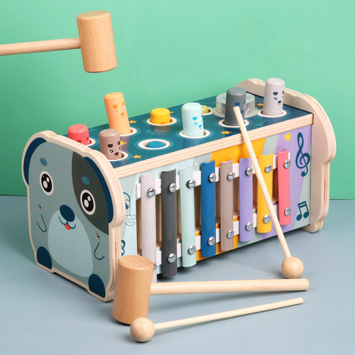 游戏一两小孩子0-1-3打地鼠玩具