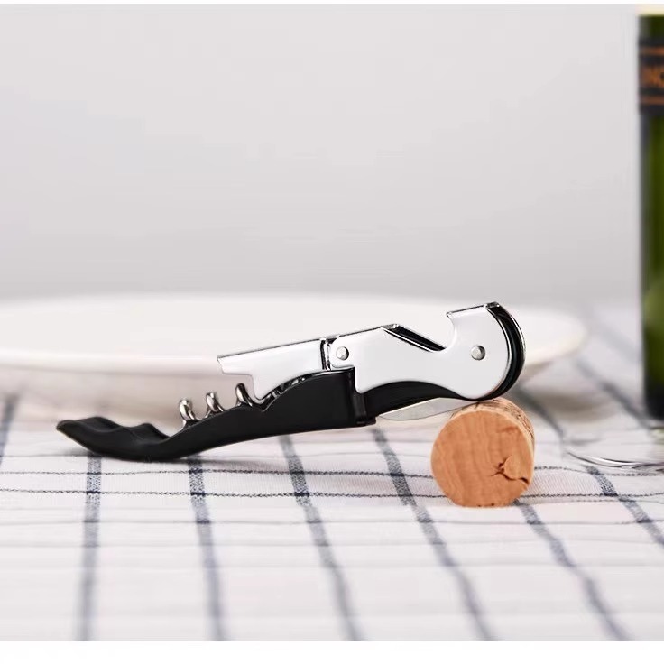 多功能海马刀开瓶器不锈钢启瓶器红酒葡萄酒啤酒开酒器创意开瓶刀