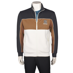 BIEM.L.FDLKK/比音勒芬专柜正品秋季男新款立领拉链长袖夹克外套