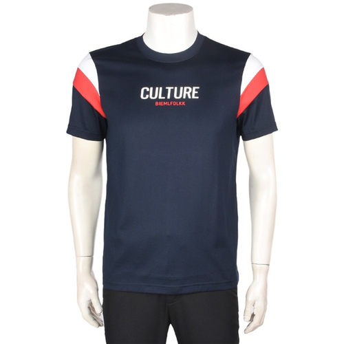 BIEM.L.FDLKK比音勒芬男装正品夏季新款纯色条纹休闲短袖T恤清仓 - 封面