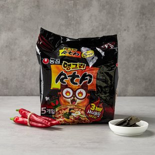 進口烏冬面 海鮮拌面農心經典 辣味泡面袋裝 原味 韓國海鮮面