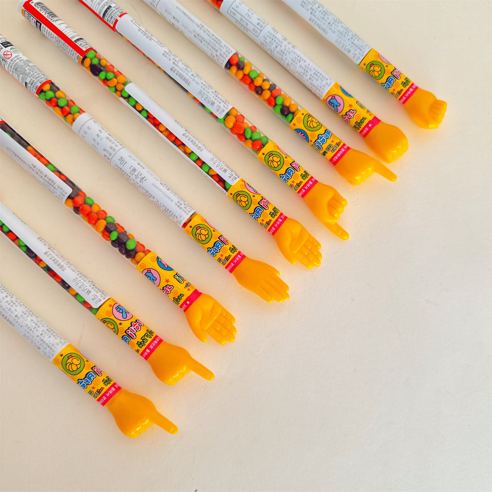 韩国进口剪子包袱锤 糖果玩具 游戏怀旧东大门小吃儿童玩具糖果