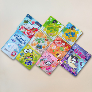 儿童软糖橡皮糖 西洲果汁糖 葡萄芒果荔枝味 水果糖 韩国进口零食