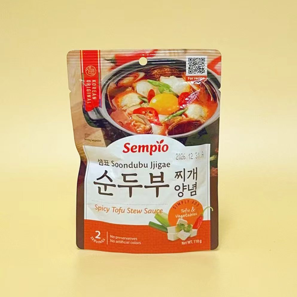 嫩豆腐汤韩式辣酱调料预制酱料 韩国进口膳府酱料调料快手菜2人份