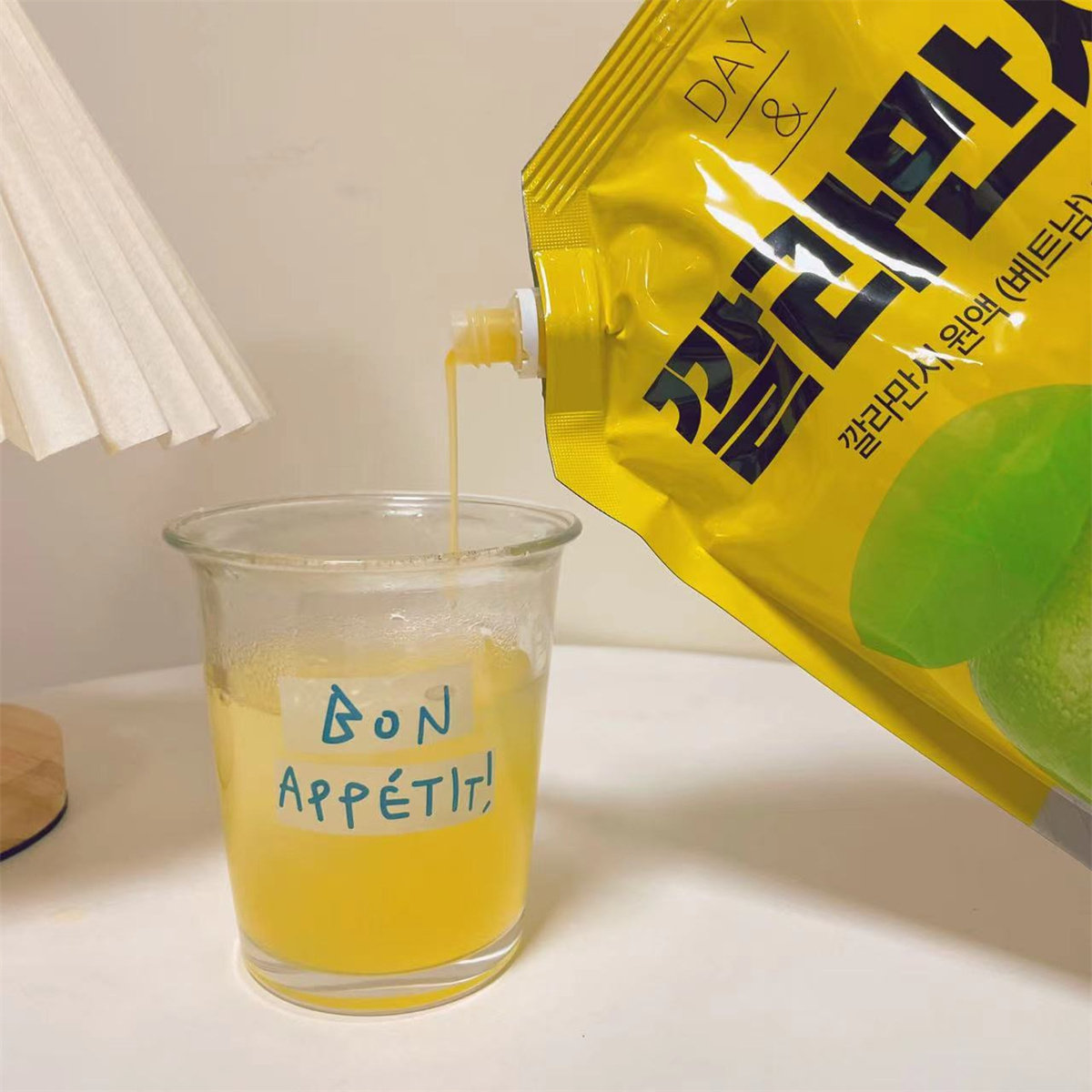 卡曼橘原液1L柠檬汁韩国进口零食goodfood袋装饮料冲饮小红书包邮