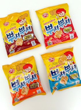 不倒翁干脆面烤肉味炒年糕味韩国进口零食袋装速食追剧 满6袋包邮