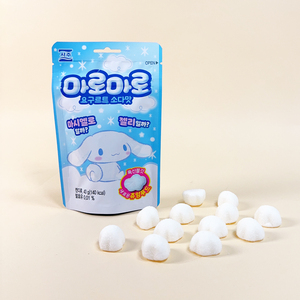韩国西洲三丽鸥玉桂狗云朵酸奶苏打味味棉花糖软糖可爱