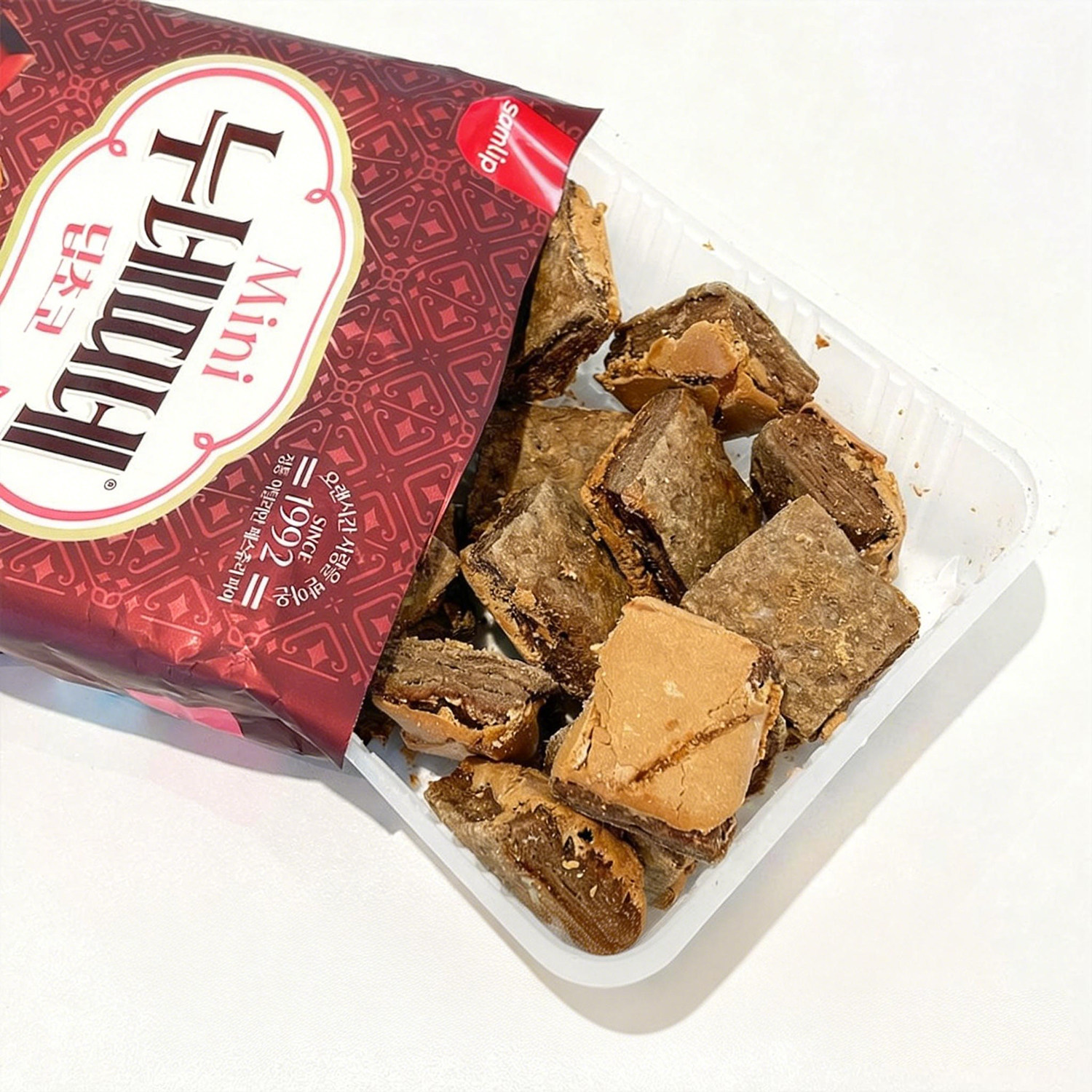 千层薄酥饼零食品samlip三立多层小酥饼迷你千层酥意大利风味饼干