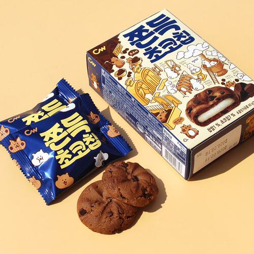 青友巧克力麻薯打糕韩国进口板栗