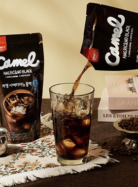 友施美式咖啡夜济州绿茶草莓西瓜味饮料gs25便利店 韩国进口零食