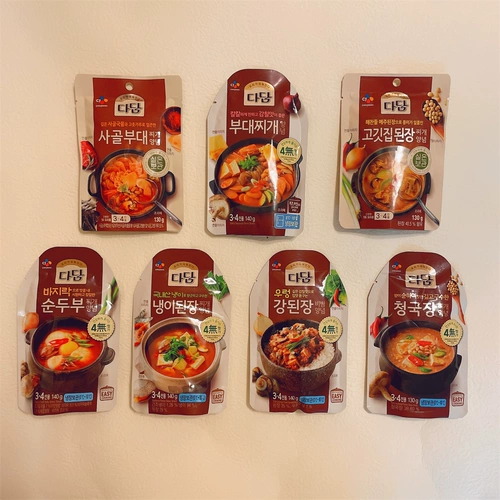 Корейский большой соус фаст -фуд Корейский Xijie Stinky Sauce Saucing Sauce Sauce Sauce Соус Соус, рис, приправляющий суп соуса