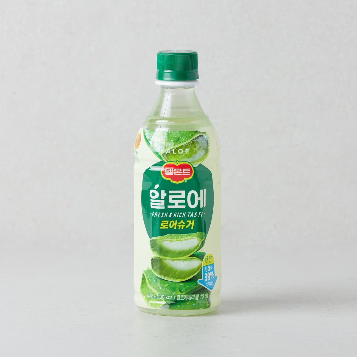 NCT同款 韩国进口零食乐天橙汁芦荟汁饮料 果味果汁500ml清爽好喝