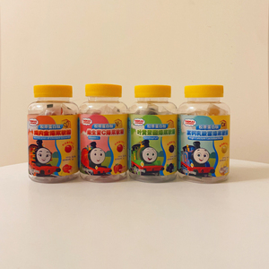 托马斯小火车高钙乳酸菌 维生素C 叶黄素 鸡内金爆浆软糖四个口味