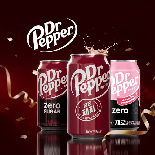 胡椒博士韩国进口原味汽水330ml