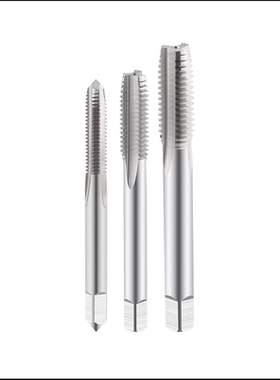 白钢机用丝锥M2M2.5M3X0.6M4M5M6.5M3.5M4.5M5.5M6M7M8M9细牙丝攻