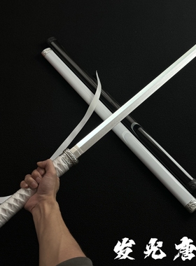 充电发光刀唐刀光剑袖白雪唐横刀木刀拔刀剑竹刀花抖音武士刃
