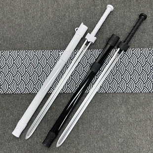 越王剑木剑古风武侠摄影道具竹剑道赵云宝剑儿童玩具汉剑汉服配饰