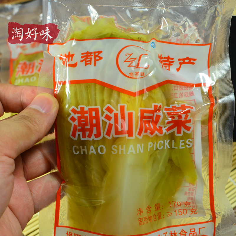 潮汕咸菜地都传统配粥170g