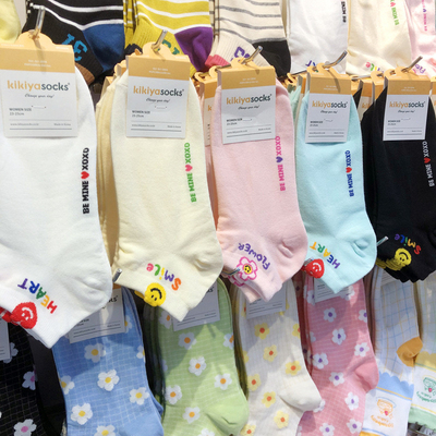 『她他韩袜』kikiyasock爱心笑脸