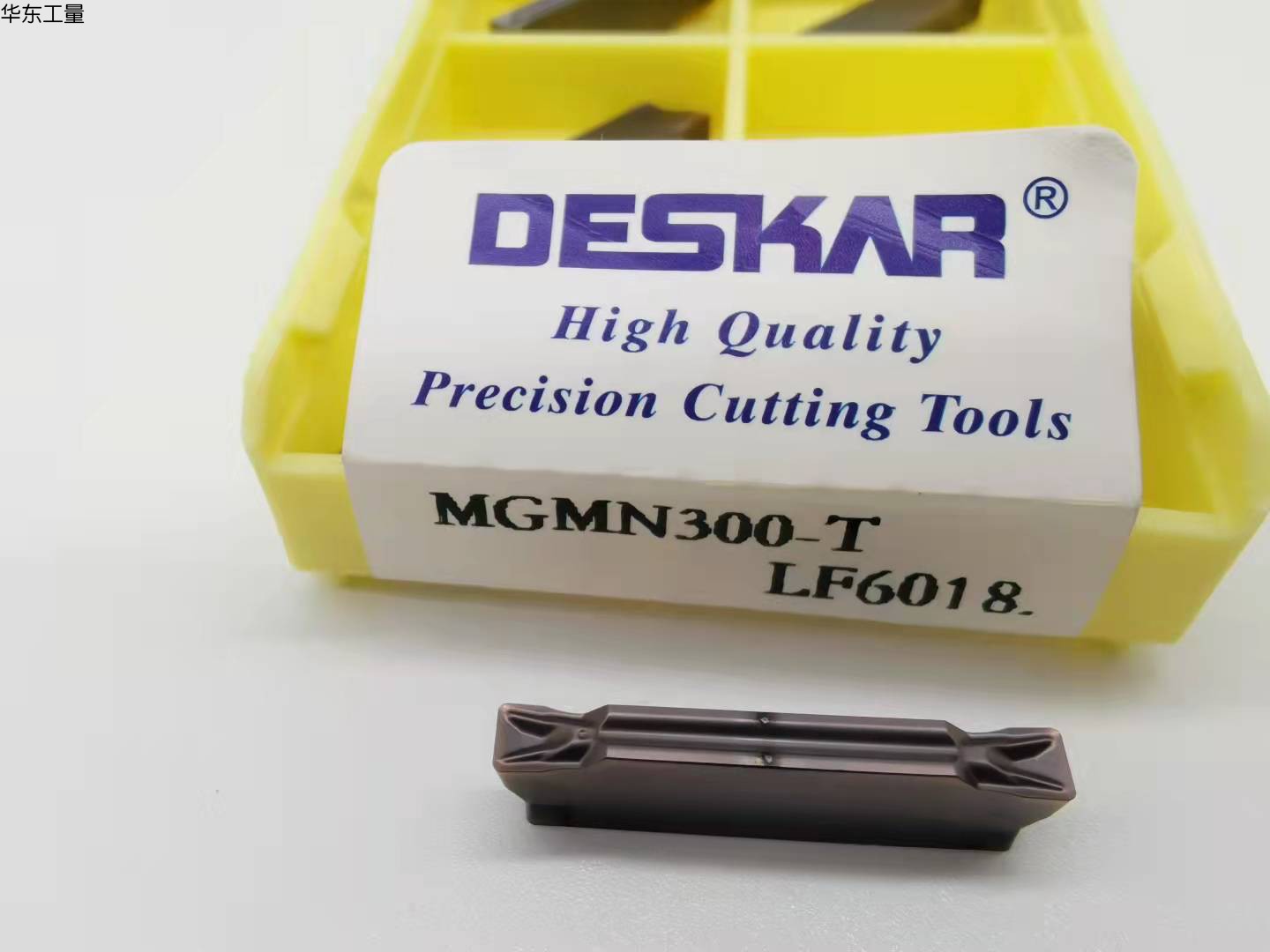 DESKAR戴斯卡数控切槽刀片MGMN300-T 6018钢件不锈钢车床割刀刀粒