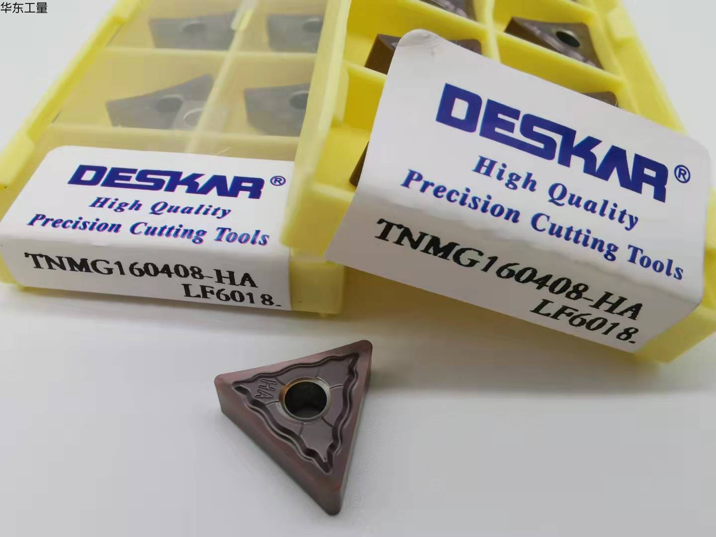 DESKAR戴斯卡不锈钢刀片TNMG160404 6018/6018S三角HA槽型