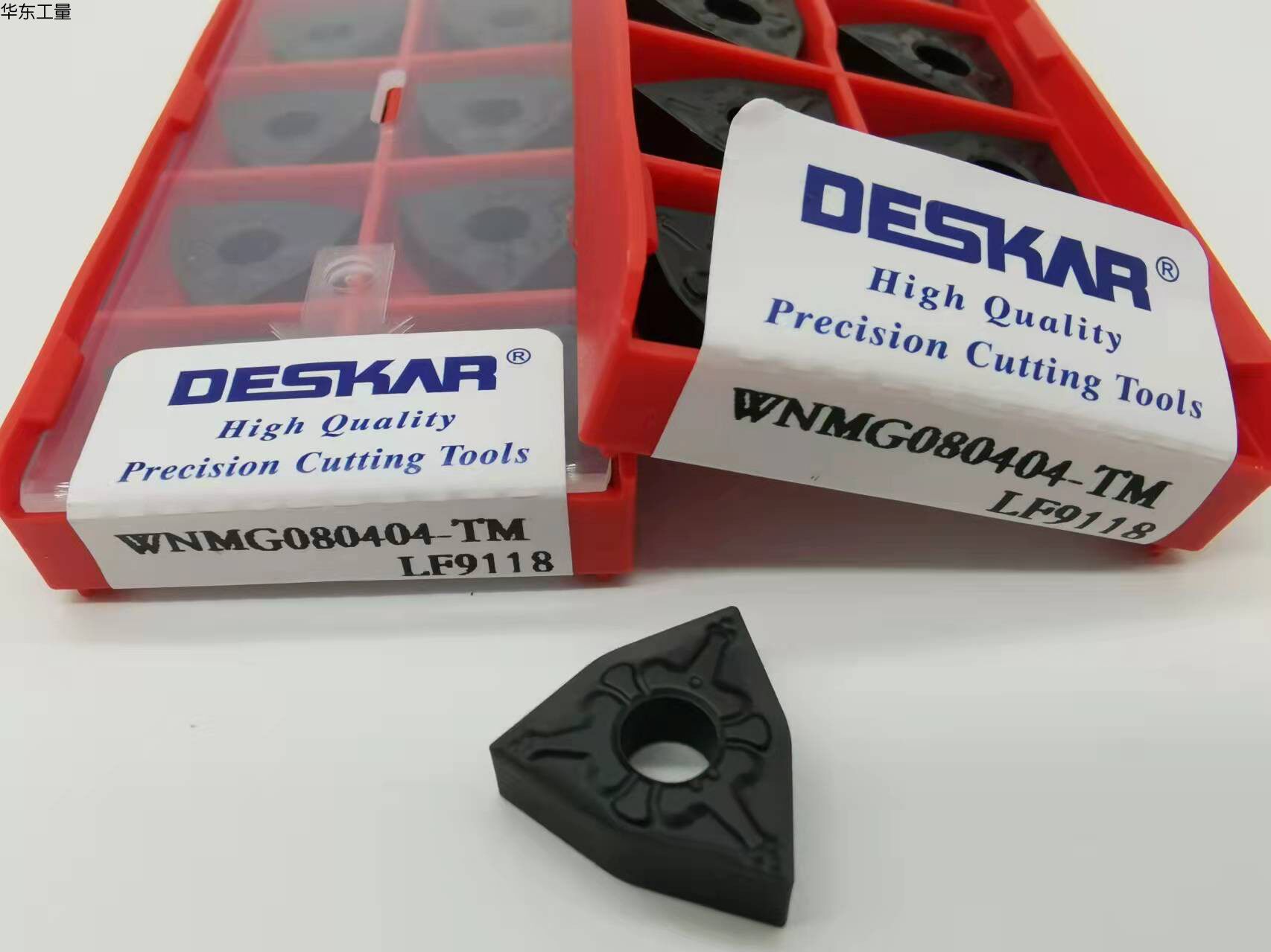 DESKAR戴斯卡外圆车刀片WNMG080404-TM LF9218/9118/9018调制件