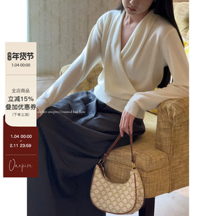 【现货】Atelier Onepire|《女神的内搭》交叉安迪绒百搭上衣