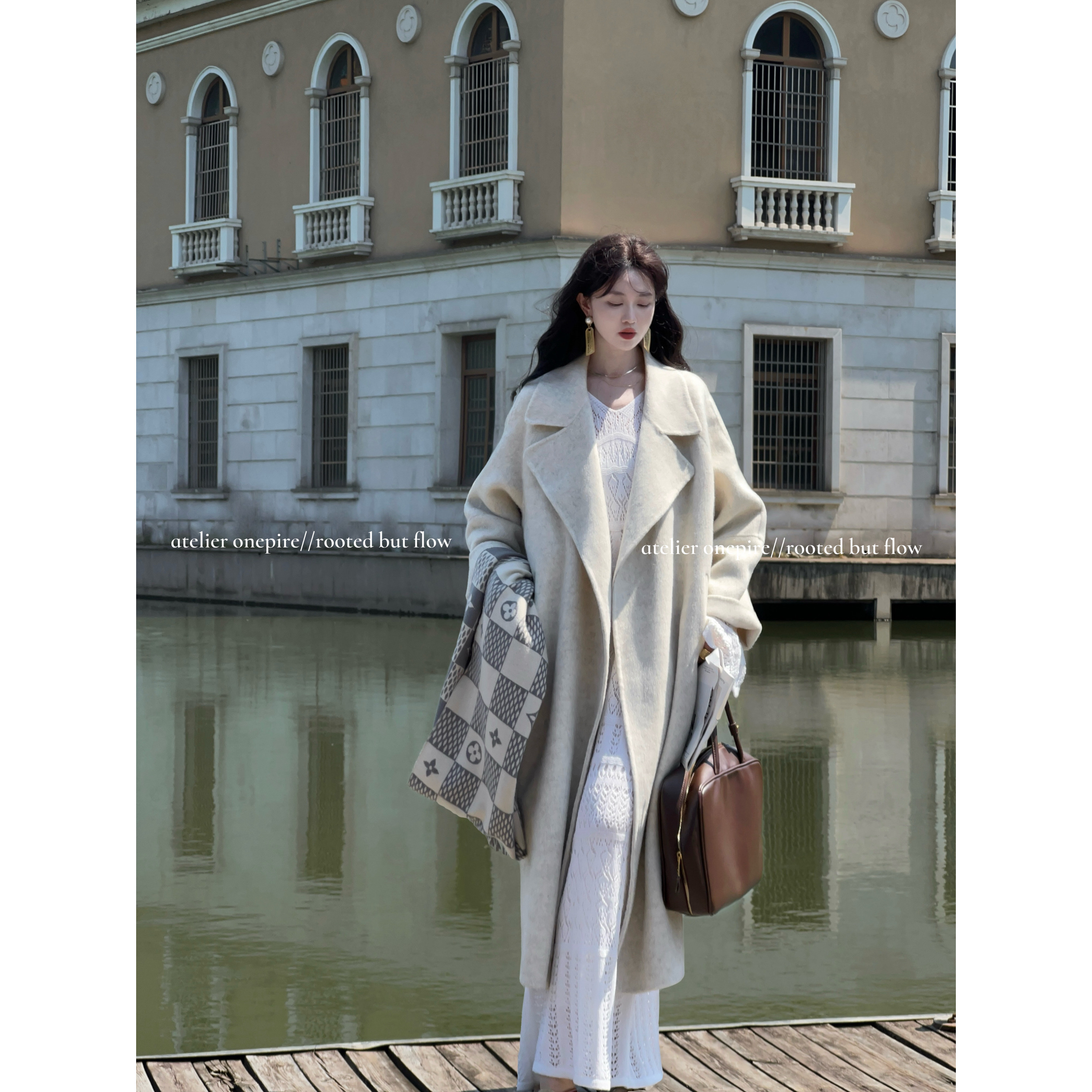 Onepire Atelier|《女神大衣》重磅羊毛3.5m大用料慵懒双面呢大衣