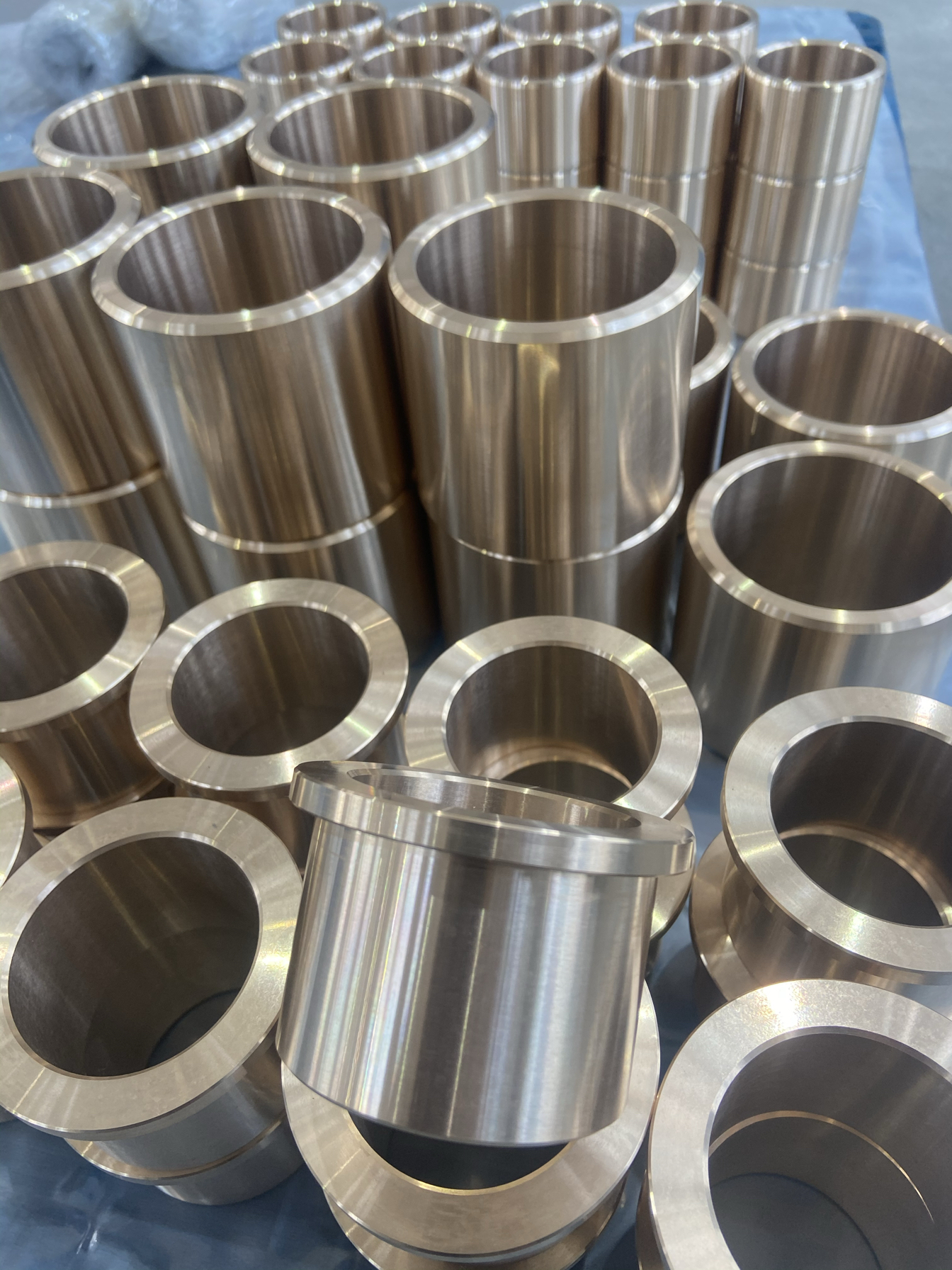 C95400铝青铜套定做 轴套 衬套 数控加工 铜套