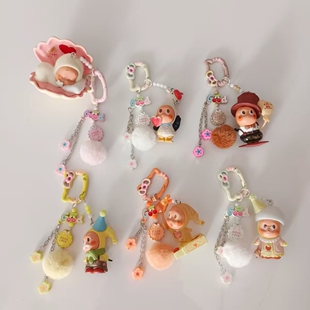 泡泡星星人挂件手机链挂饰2026新款怦然心动系列钥匙链玛特可爱潮