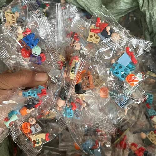 积木人仔小颗粒拼装积木人人偶小人公仔男孩女积木玩具