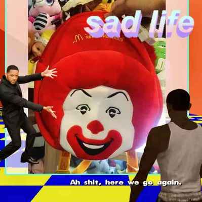 海w代g麦当劳背包经典孤品双肩包