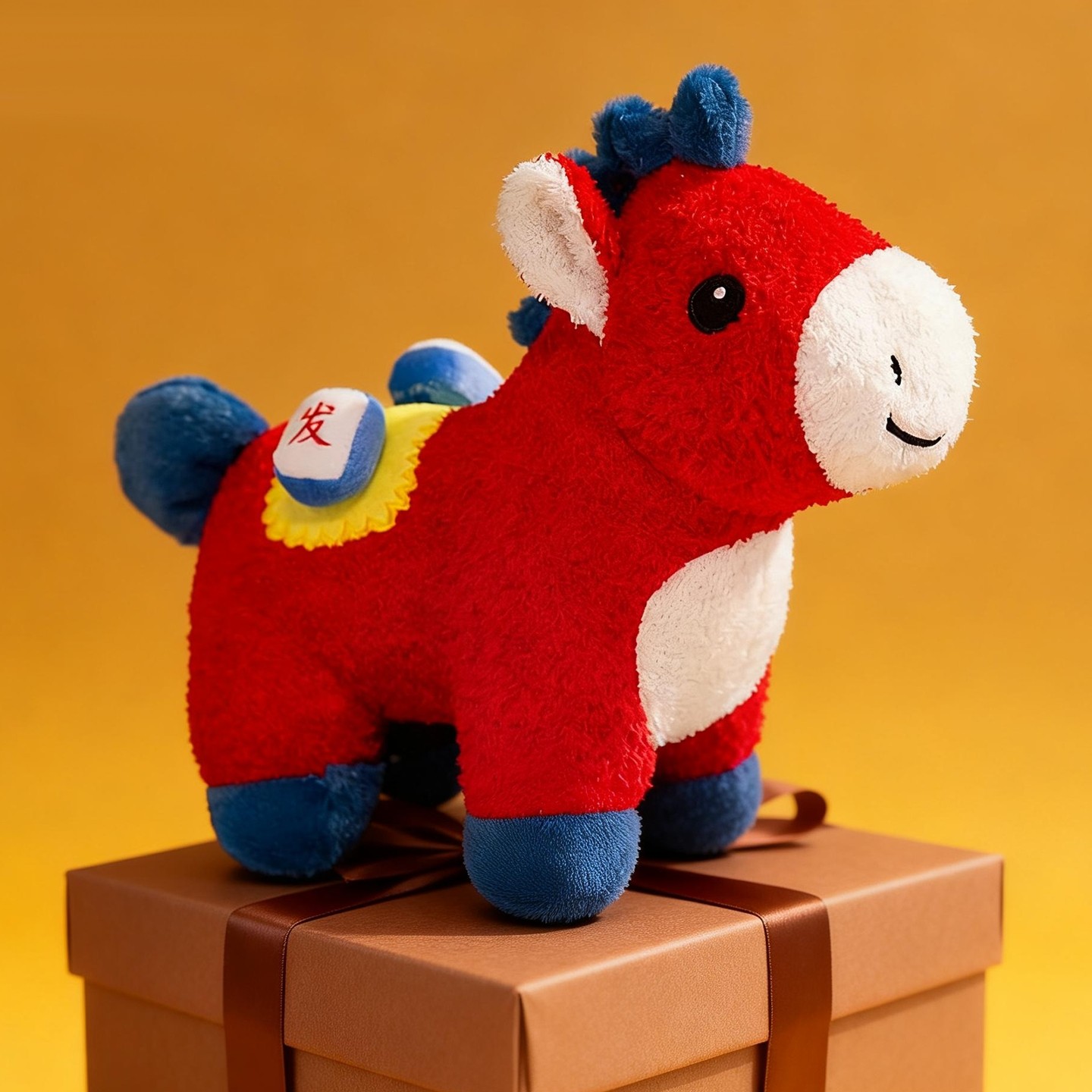 小马玩偶马年吉祥物公仔儿童新年礼物毛绒装饰摆件年会礼品送员工,节庆用品/礼品,生肖用品,淘宝优惠券,粉丝福利购,淘宝优惠卷