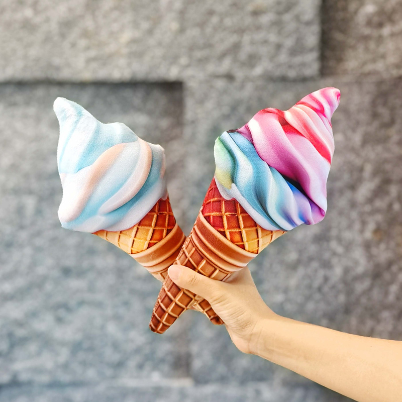 【疯抢推荐】创意冰淇淋毛绒玩具