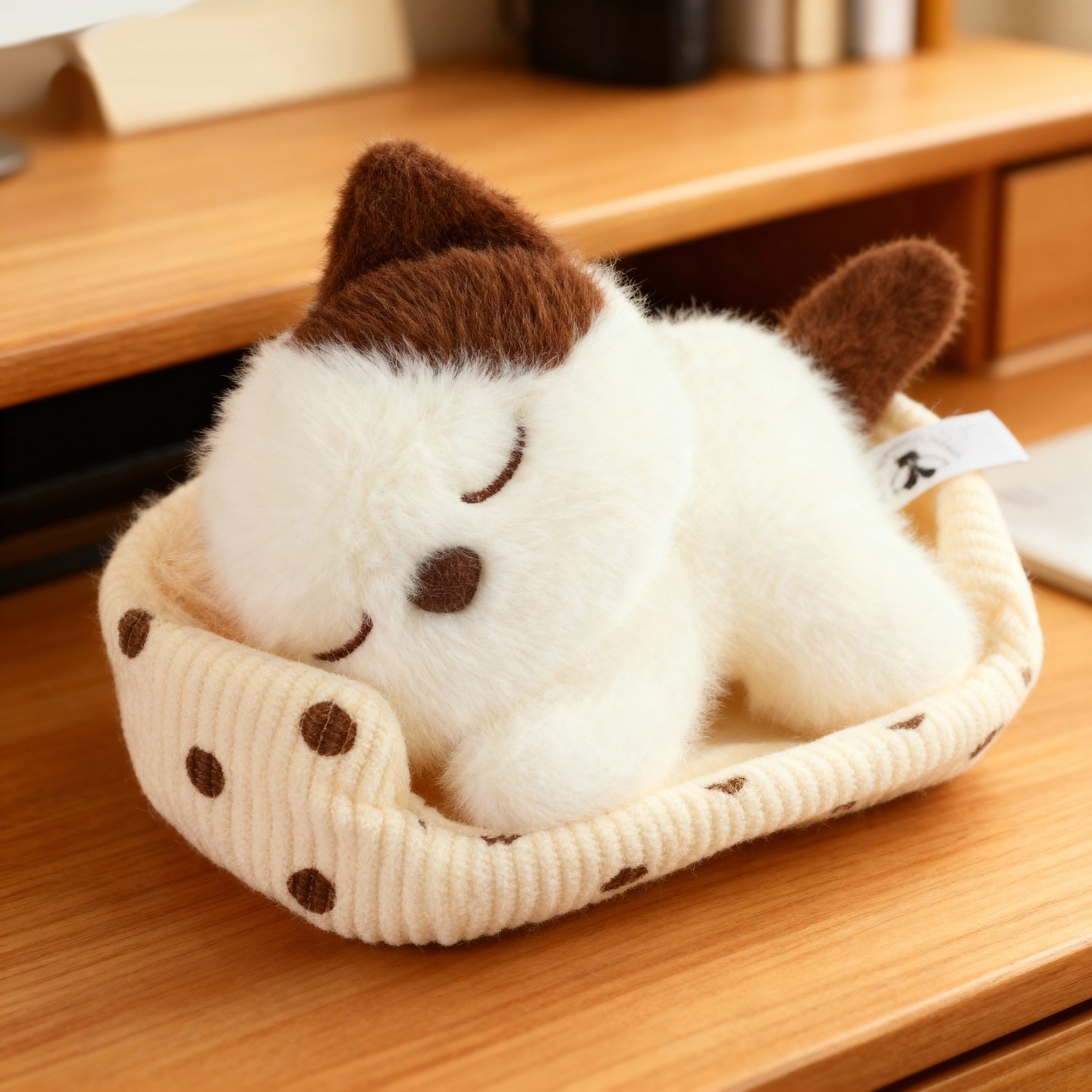 猫咪玩偶迷你猫窝桌伴娃娃女生儿童毛绒玩具狗女孩网红爆款公仔,玩具/童车/益智/积木/模型,毛绒/玩偶/公仔/布艺类玩具,淘宝优惠券,粉丝福利购,淘宝优惠卷