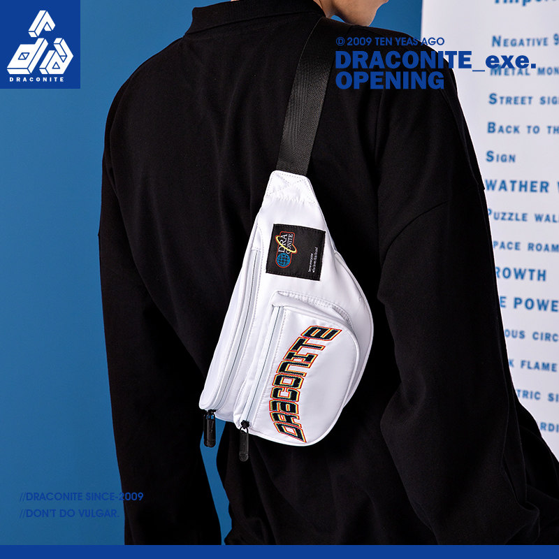 DRACONITE国潮原创个性印花Logo便携小包潮流休闲运动风腰包13421