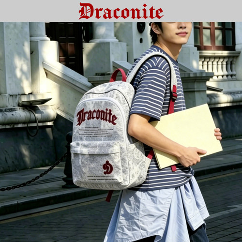 DRACONITE高街大容量通勤双肩包