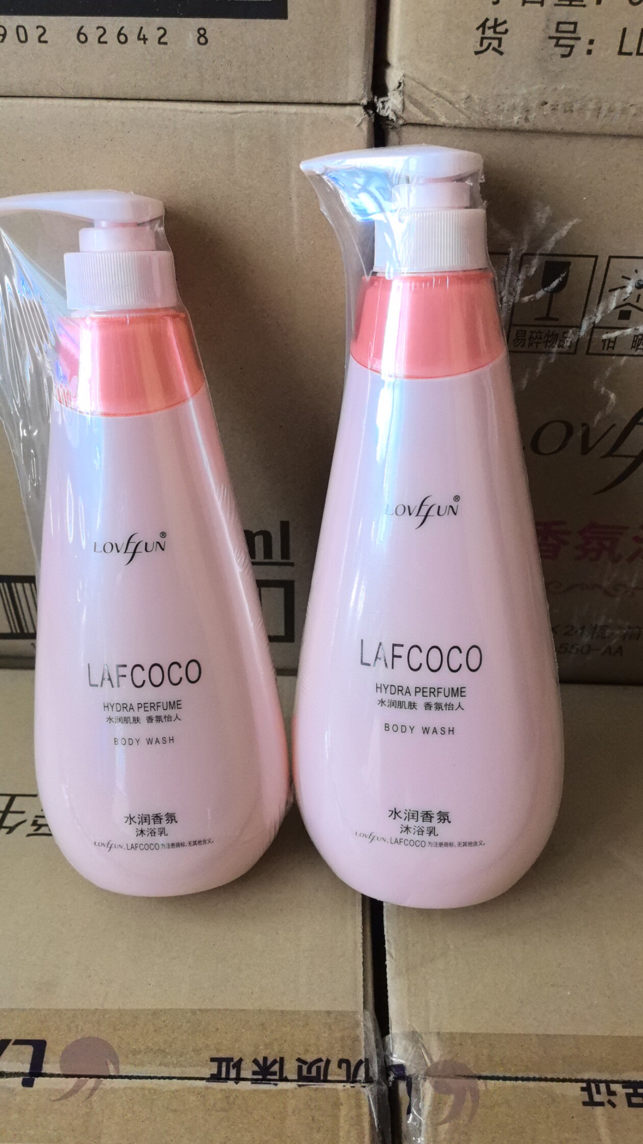 拉芳LOVEFUN水润香氛沐浴露coco沐浴露持久留香滋润保湿沐浴液
