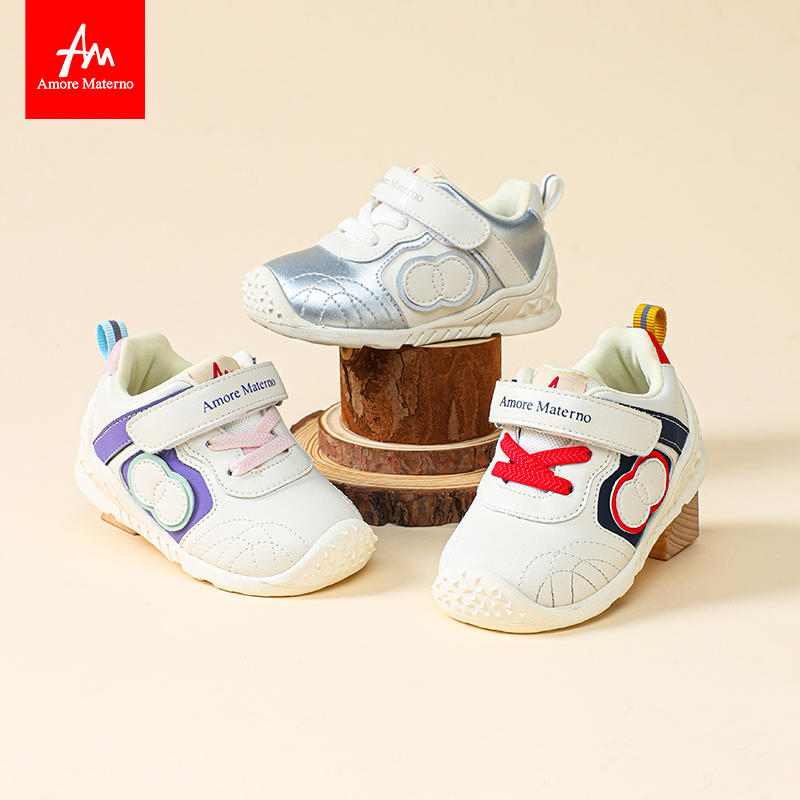 【断码清仓】休闲透气男童机能鞋9-28月女宝宝防滑学步鞋2025年秋