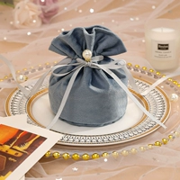 Velvet Jinbags-Lake Water Blue 【Pearl Basic Model】 Круглая дно