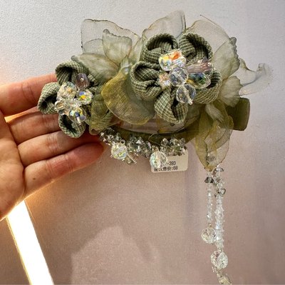 西子烧花水晶高级懒人夹