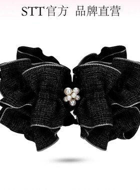 半价   小香风蝴蝶结STT香蕉夹，高马尾夹