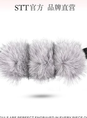 STT水貂毛精品香蕉夹