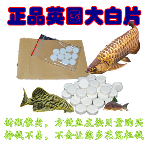 包邮英国大白片治疗头洞肠炎腹水蒙眼内外寄检疫定水体验装