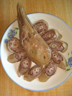 舌尖美食一城一味扬州老鹅盐水鹅淘记忘不了老鹅卤鹅头颈300克装