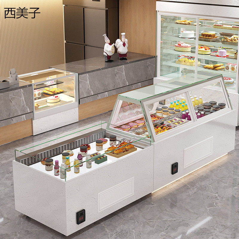 水果敞开式卧式展示柜甜品蛋糕