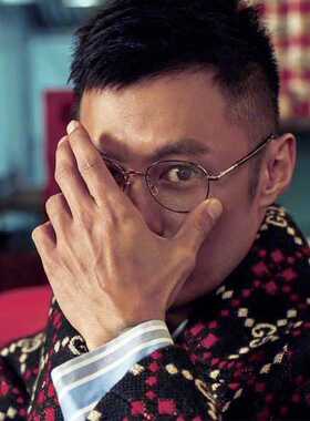 新款余文乐同款复古圆款G0392弹簧腿舒适配近视光学镜平光蓝光镜