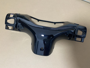 台铃电动车配件虎贲智远版仪表罩烤漆零度黑仪表壳五大开关外壳