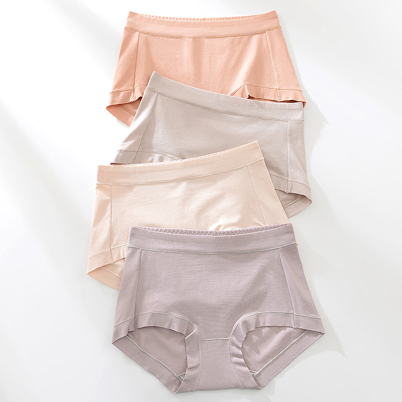 内裤女士纯棉全棉裆抗菌透气高腰收腹包臀女生短裤大码胖mm底裤头,女士内衣/男士内衣/家居服,女三角裤,淘宝优惠券,粉丝福利购,淘宝优惠卷