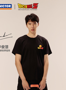 VICTOR威克多T-504DBZ短袖运动T恤龙珠Z联名系列R-505DBZ运动短裤